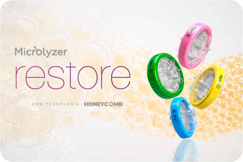 Microlyzer Restore com tecnologia Honeycomb