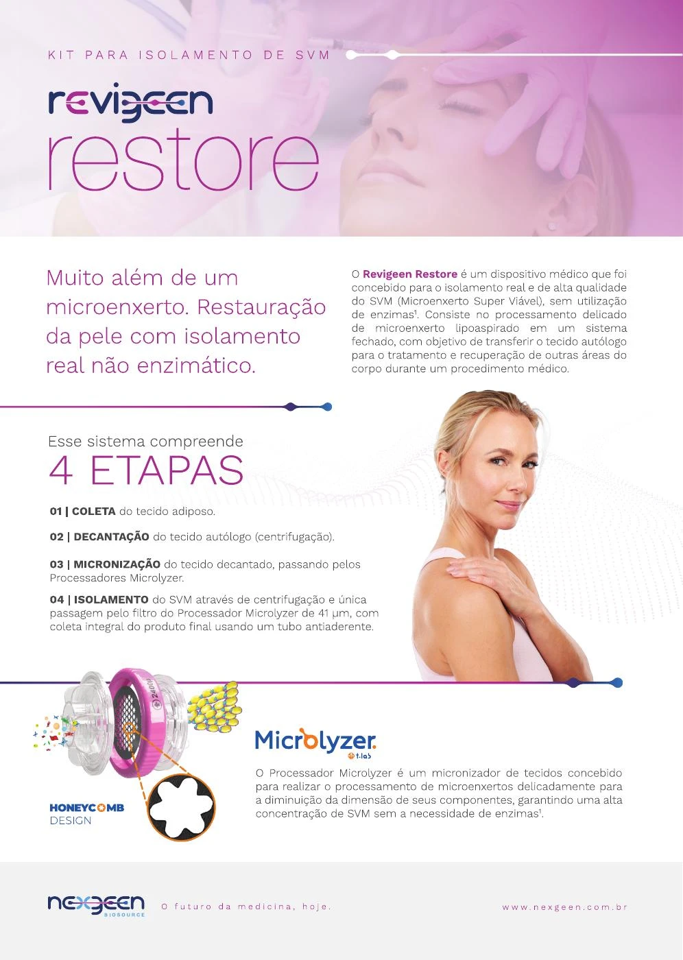 Capa — Folheto Restore
