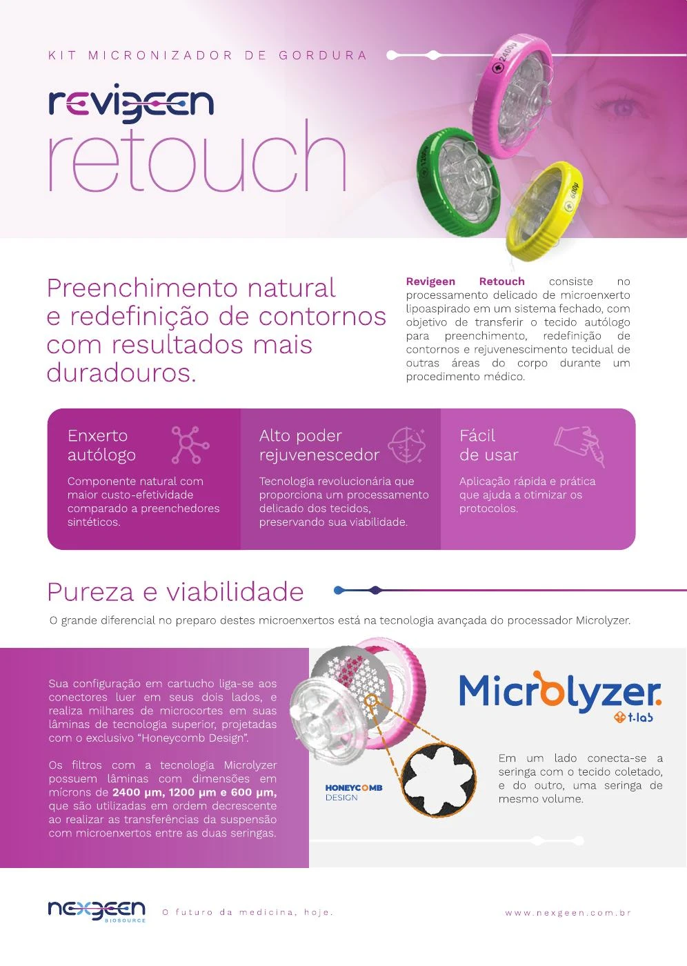 Capa — Folheto Retouch